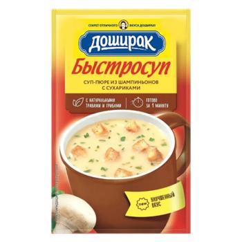 Supa crema Doshirak ciuperci/pesmeti 17g - cumpărați, prețuri pentru BONUS - foto 1