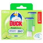 Odorizant wc Duck 2buc*36ml Lime refil