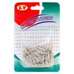 Набор скрепки металлические 100шт