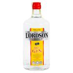 Джин Lordson 37,5% 0,7л