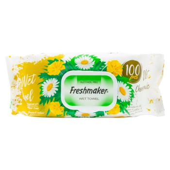 Салфетки влажные Fresmaker Chamomile 100шт - купить, цены на BONUS - фото 2