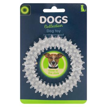 Jucarie p/u caini fluorescent Dogs Bratara 6cm - cumpărați, prețuri pentru BONUS - foto 1