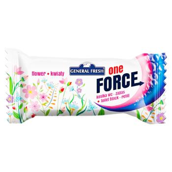 Блок для унитаза General Fresh Цветы сменный 40г - купить, цены на BONUS - фото 1