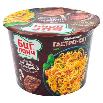 Fidea Big Lunch Bourguignon vita/ciuperci 90g - купить, цены на BONUS - фото 1