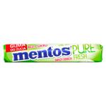 Guma de mestecat Mentos Roll Pure Fresh Lamaie verde 15.5g