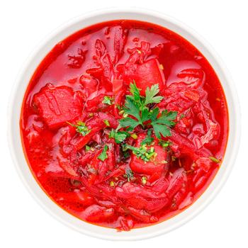 Борщ Gustory красный традиционный 400г - купить, цены на BONUS - фото 2