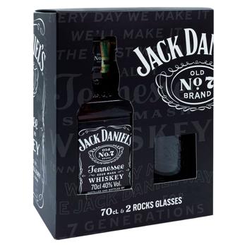 Whiskey Jack Daniels 0,7l + 2 pahare - cumpărați, prețuri pentru BONUS - foto 3