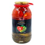 Огурцы и томаты Lander маринованные 1.9кг