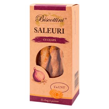 Saleuri Biscottini cu ceapa 90g - cumpărați, prețuri pentru BONUS - foto 1