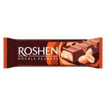 Baton de ciocolata Roshen Double Peanuts lapte 29g