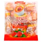 Checuri Russkii Biskvit Mini Capsuna 465g