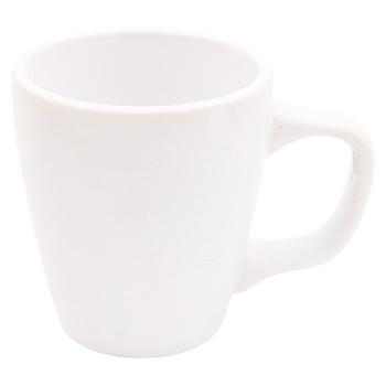 Cana ceramica alb/gri mat 470ml - cumpărați, prețuri pentru BONUS - foto 1