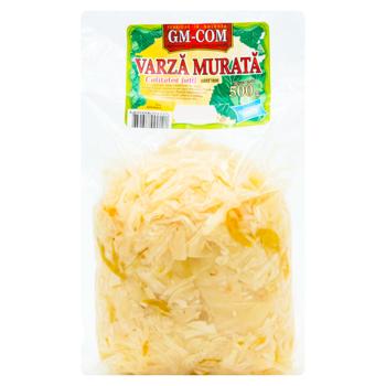 Капуста соленая GM-Com листы в вакуме 500г - купить, цены на BONUS - фото 1