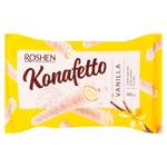Tubusoare de vafe Roshen Konafetto Vanilla 140g
