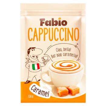 Bautura Fabio Cappuccino Caramel 100g - cumpărați, prețuri pentru BONUS - foto 1