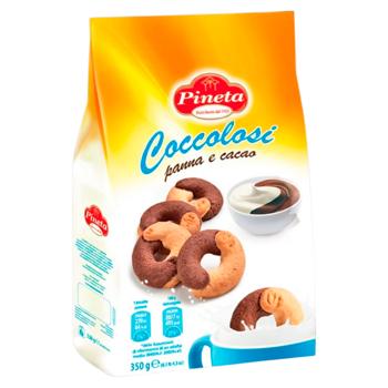 Biscuiti  Pineta cu cacao/crema 350g - cumpărați, prețuri pentru BONUS - foto 2