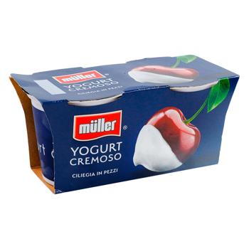 Йогурт Muller Pezzi Черешня 125г*2шт - купить, цены на BONUS - фото 3