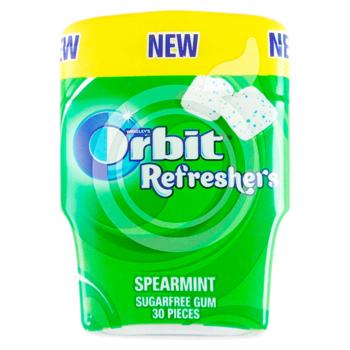 Жевательная резинка Orbit Refresgers Spearmint 67г - купить, цены на BONUS - фото 1