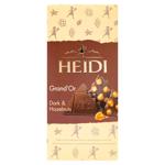 Ciocolata neagra Heidi Grandor cu alune 100g