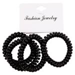 Elastic p/u par 4buc spirala mini negre 5052