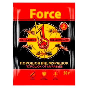 Pulbere pentru furnici Force 50g - cumpărați, prețuri pentru BONUS - foto 1