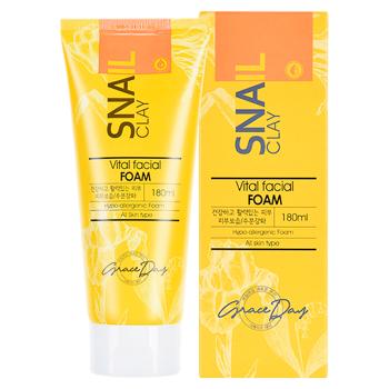 Spuma p/u spalare Grace Day 180ml Cu mucina de melc - cumpărați, prețuri pentru BONUS - foto 1