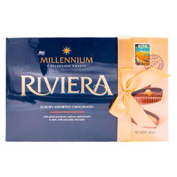 Конфеты Millennium Riviera ассорти 250г - купить, цены на BONUS - фото 1