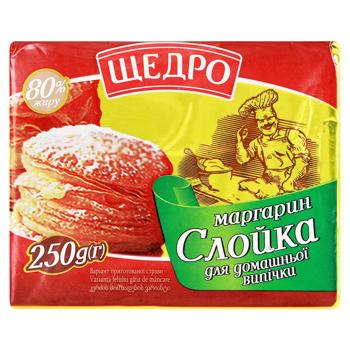 Margarina Shedro pentru foetaj 80% 250g - cumpărați, prețuri pentru BONUS - foto 1