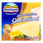 Плавленый сыр Hochland со сметаной нарезка 140г