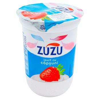 Йогурт Zuzu с клубникой 400г - купить, цены на BONUS - фото 1