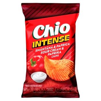 Chipsuri Chio Intense ardei si smantana 120g - cumpărați, prețuri pentru BONUS - foto 1