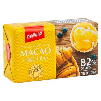 Масло Глобино Экстра 82% 180г - купить, цены на BONUS - фото 3