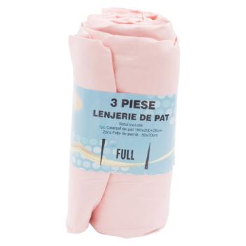 Lengerie de pat Mila Home 3 unitati 160*200*25cm/50*70cm - cumpărați, prețuri pentru BONUS - foto 1
