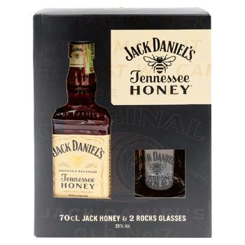 Liqueur Daniel’s Honey 35% 0,7l + 2 pahare - cumpărați, prețuri pentru BONUS - foto 4