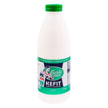 Кефир Casuta Mea Kefit с пробиотиками и йогуртовой закваской 2,5% 0,93л - купить, цены на BONUS - фото 1
