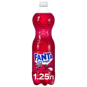 Bautura carbogazoasa Fanta zmeura fara zahar 1.25l - cumpărați, prețuri pentru BONUS - foto 2