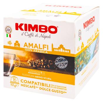 Cafea Kimbo Dolce Gusto Amalfi in capsule 16buc - cumpărați, prețuri pentru BONUS - foto 1