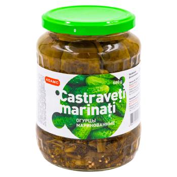 Огурцы Adams маринованные 680г - купить, цены на BONUS - фото 1