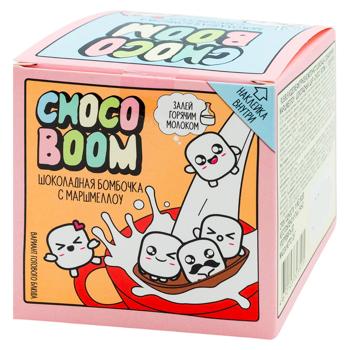Шоколадная бомбочка Choco Boom с маршмеллоу 28г - купить, цены на BONUS - фото 1