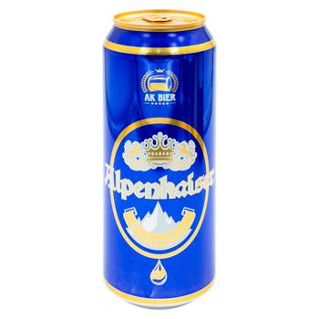 Пиво Alpenkaiser Weizen светлое 5.5% 500мл - купить, цены на BONUS - фото 1