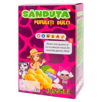 Bastonase de porumb Sanduta Jungle cu surpriza 100g - cumpărați, prețuri pentru BONUS - foto 1