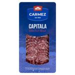 Salam Capitala Carmez crud-afumat felii 100g