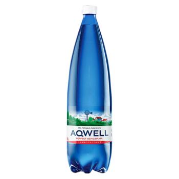 Apa carbogazoasa Aqwell 1.5l - cumpărați, prețuri pentru BONUS - foto 1