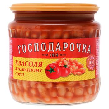 Fasole in sos de tomate Gospodarocika 450g - cumpărați, prețuri pentru BONUS - foto 1