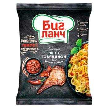 Fidea instant Big Lunch Ragu cu vita si ardei iute 75g - cumpărați, prețuri pentru BONUS - foto 1