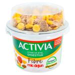 Iaurt Activia Mic dejun Capsuna si fructe de pădure 163g