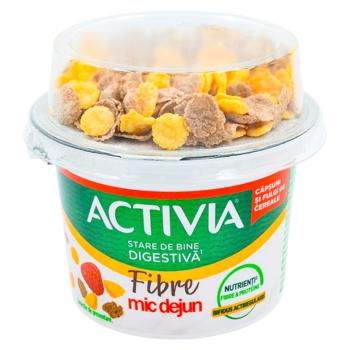 Iaurt Activia Mic dejun Capsuna si fructe de pădure 163g - cumpărați, prețuri pentru BONUS - foto 1