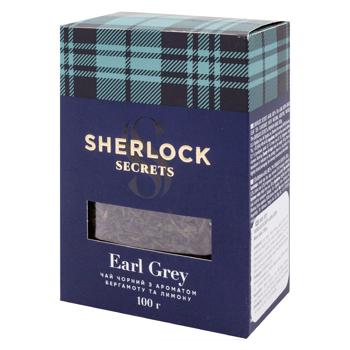 Ceai negru Sherlock Secrets Earl Grey 100g - cumpărați, prețuri pentru BONUS - foto 1