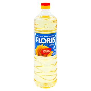 Ulei de floarea soarelui Floris rafinat dezodorizat 955ml - cumpărați, prețuri pentru BONUS - foto 1