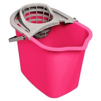 Ведро с свыжималкой York Spring прямоугольное 10л - купить, цены на BONUS - фото 1